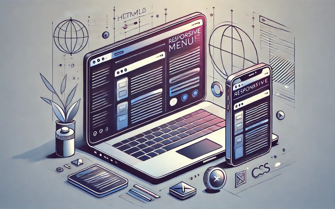 Reszponzív Menü Készítése: HTML és CSS Kóddal