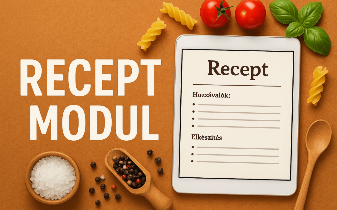 Modern Recept Kalkulátor – webalkalmazás JSON alapokon
