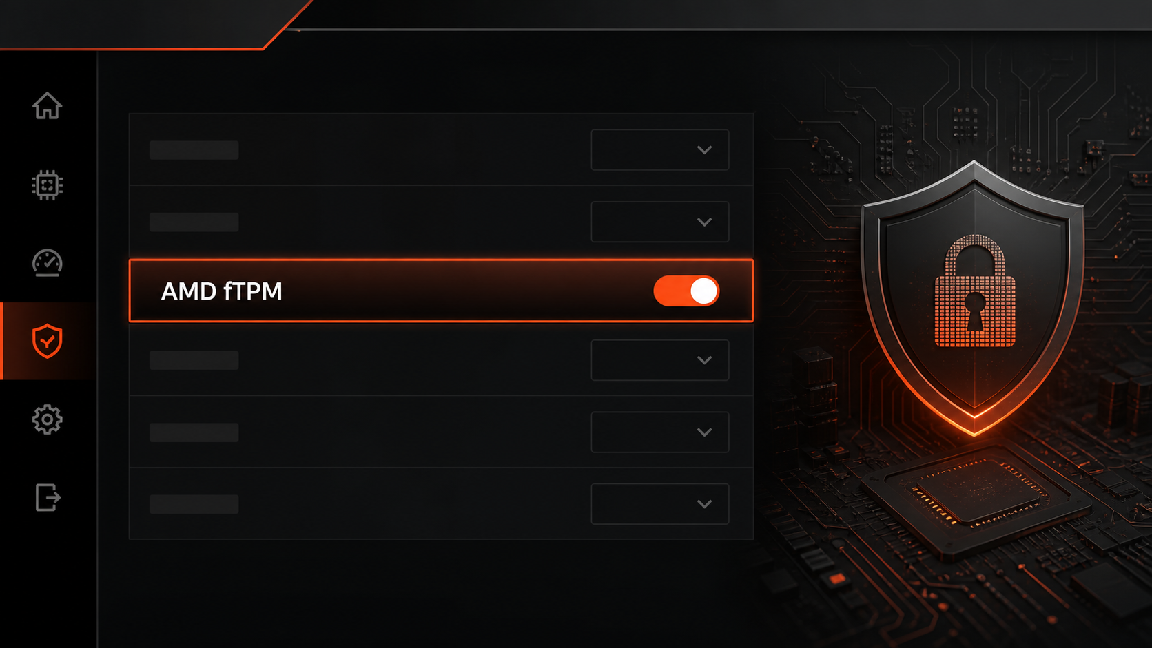 AMD fTPM bekapcsolása BIOS-ban Windows 11-hez