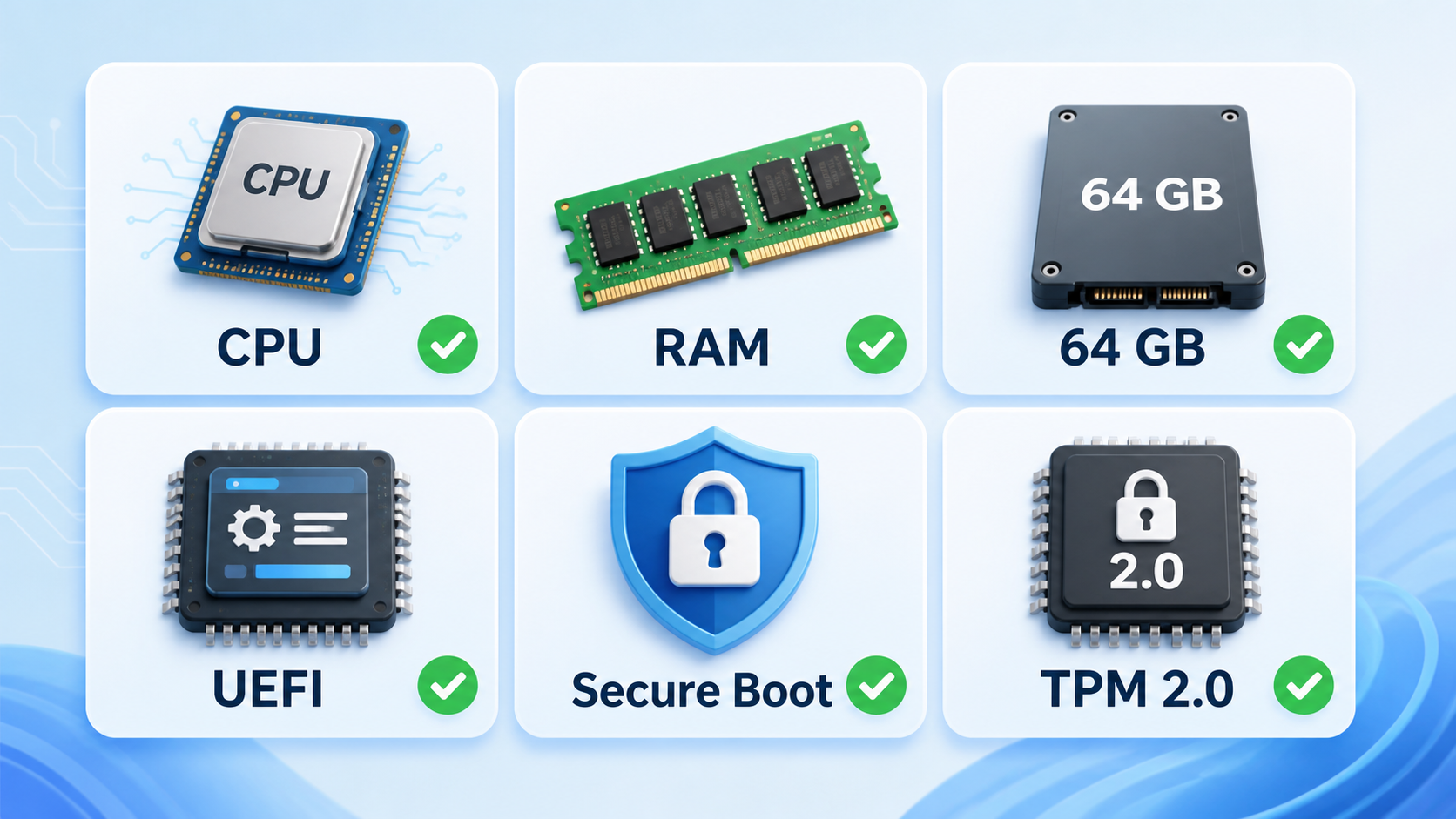 Windows 11 rendszerkövetelmények TPM 2.0 Secure Boot